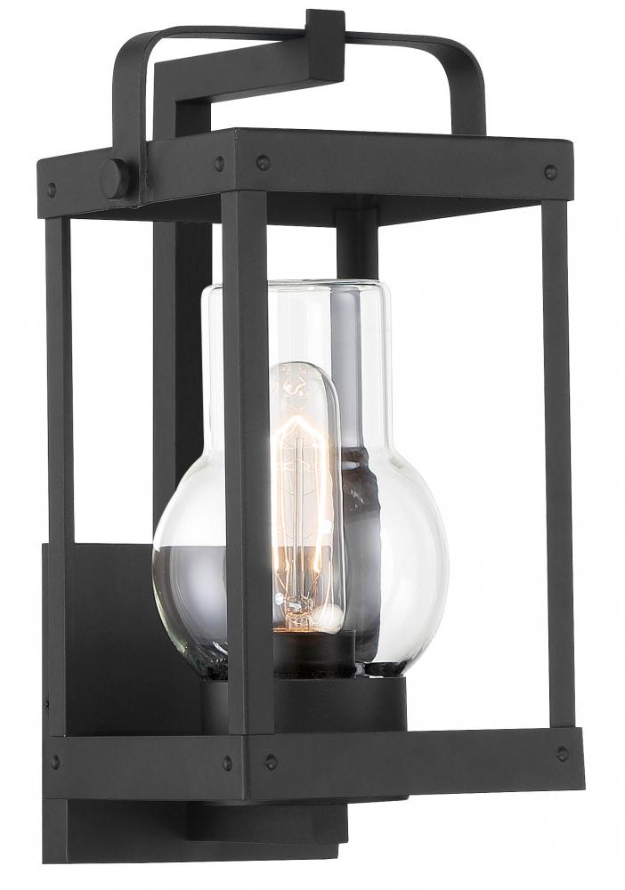 1 LIGHT OUTDOOR WALL LANTERN