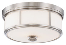 Minka-Lavery 4365-84 - 2 LIGHT FLUSH MOUNT