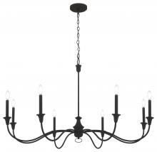 Minka-Lavery 6258-076 - 8 LIGHT CHANDELIER FICTURE IN METAL