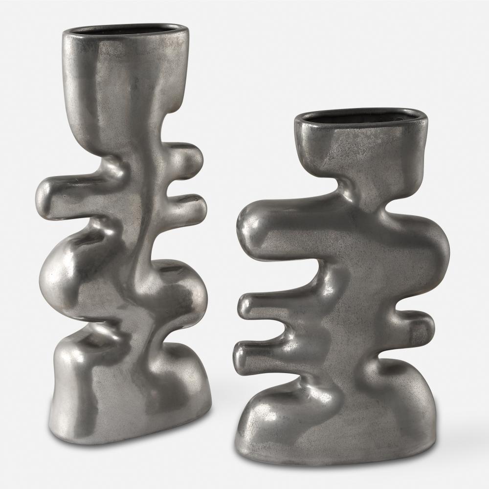 Uttermost Free Flowing, Vases, S/2
