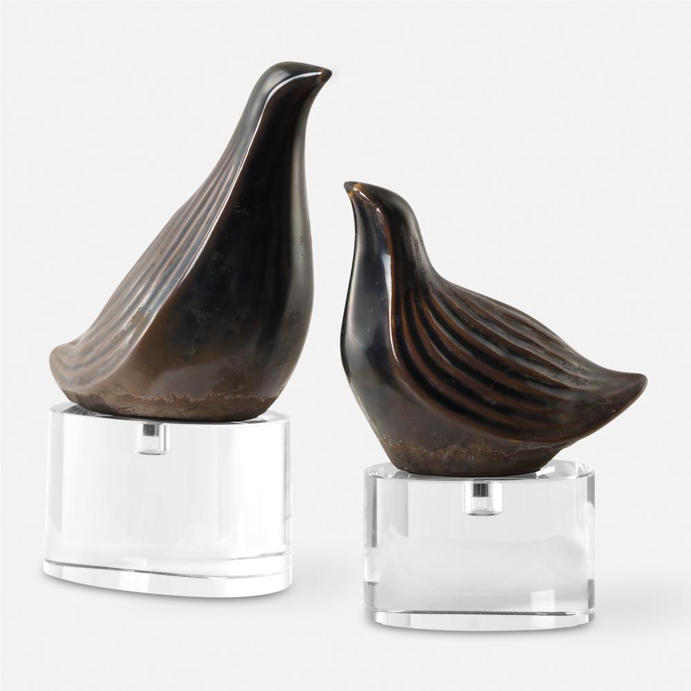 Uttermost Nesting Bird, Sculptures, S/2