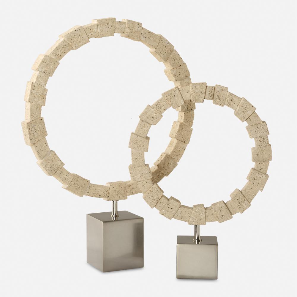 Uttermost Ivory Fusion Rings, S/2