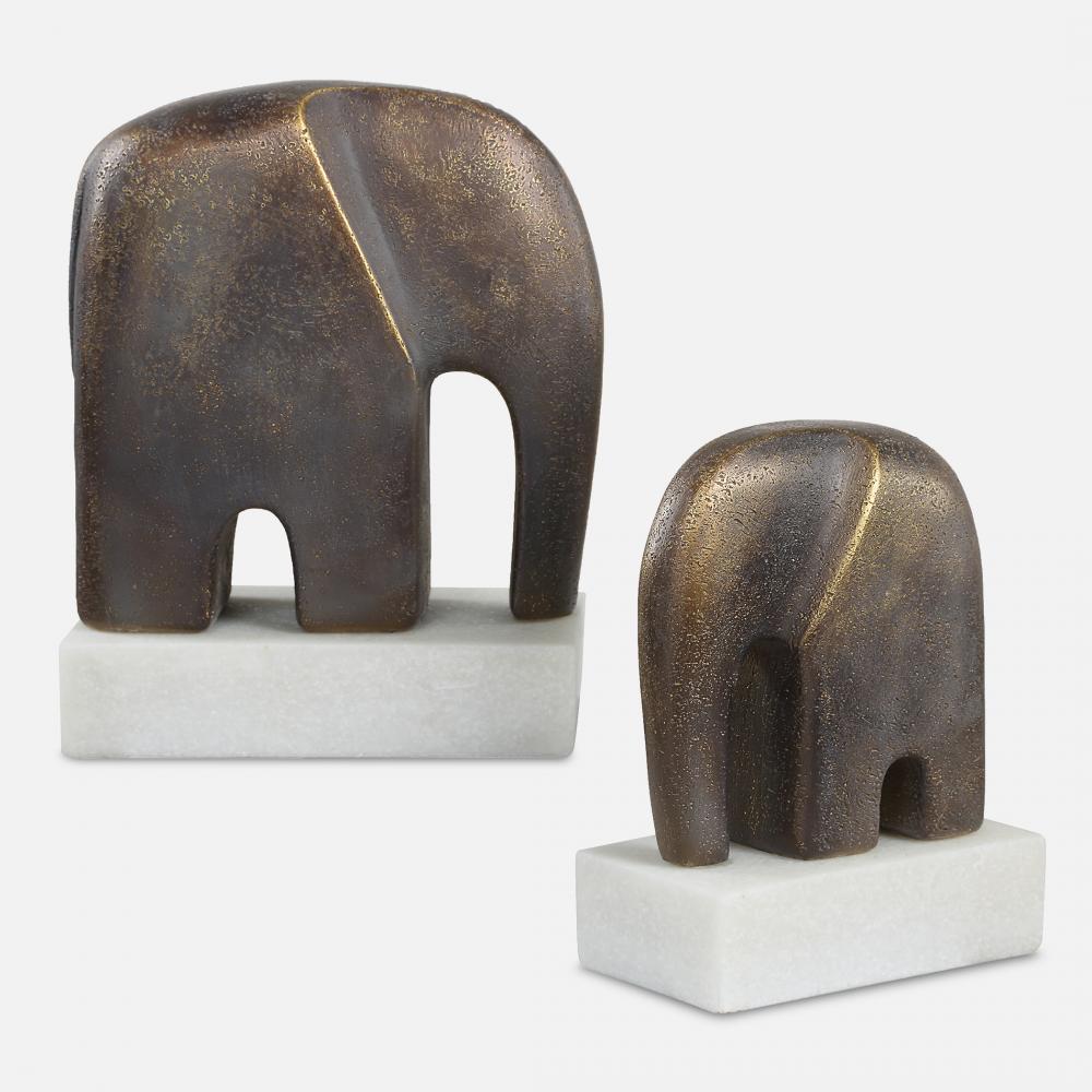 Uttermost Timeless Tusk Sculptures, S/2