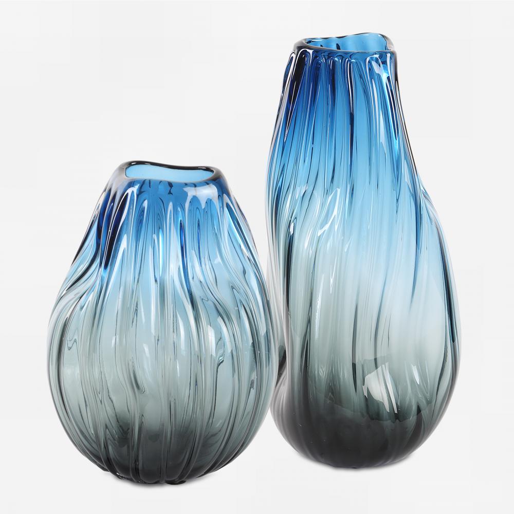 Uttermost Midnight Horizon Vases, S/2