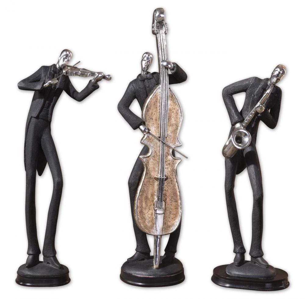 Uttermost Musicians Figurines, S/3