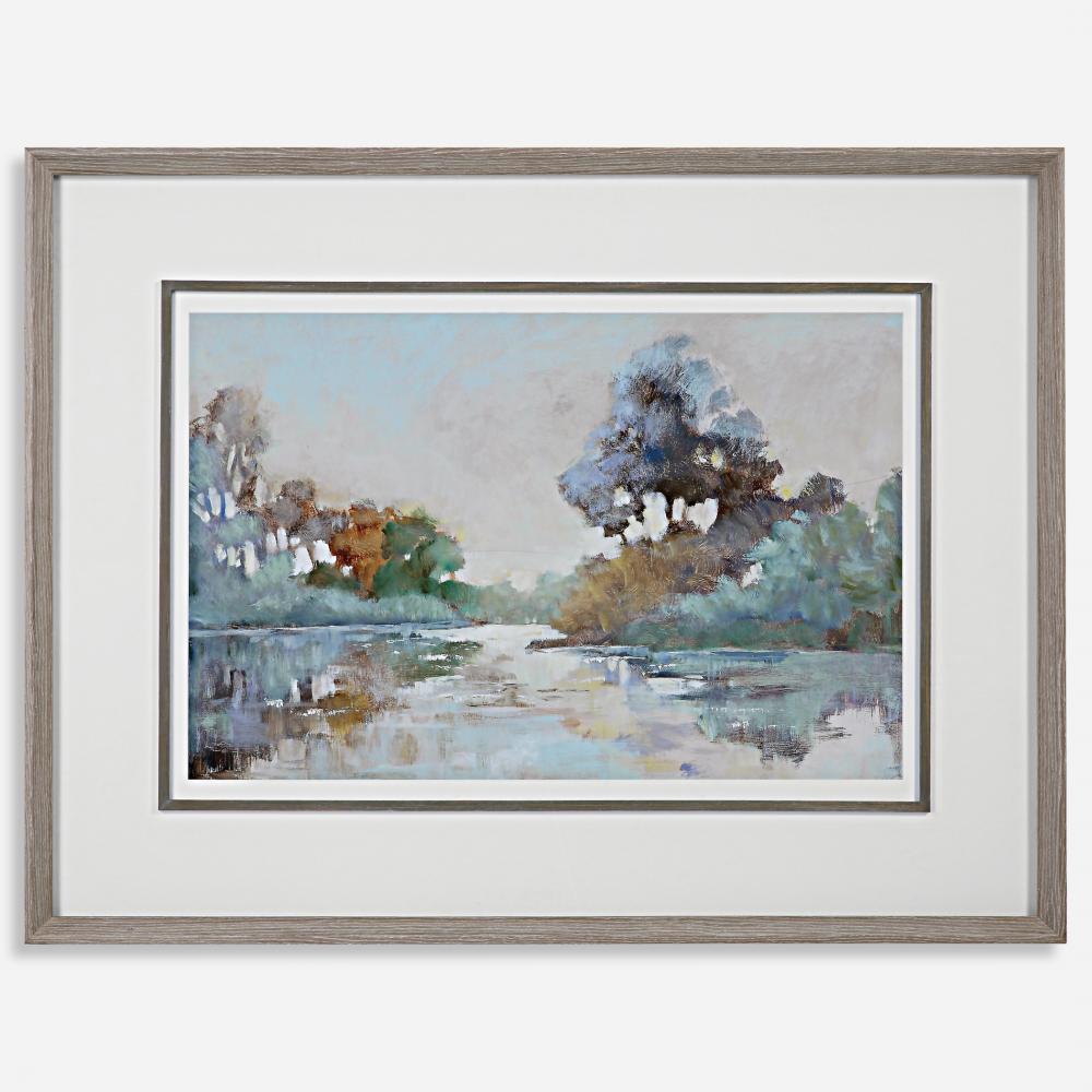 Uttermost Morning Lake Framed Print