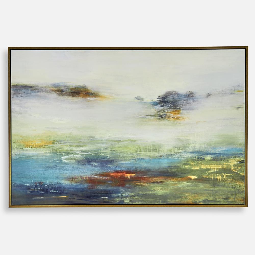 Uttermost Textured Land Framed Canvas
