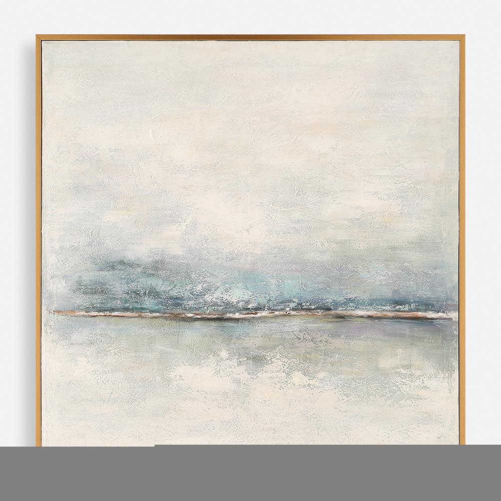 Uttermost Foggy Morning Hand Painted Canvas