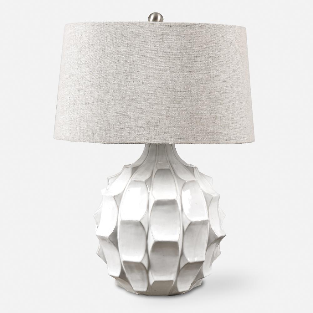 Uttermost Guerina Table Lamp, White