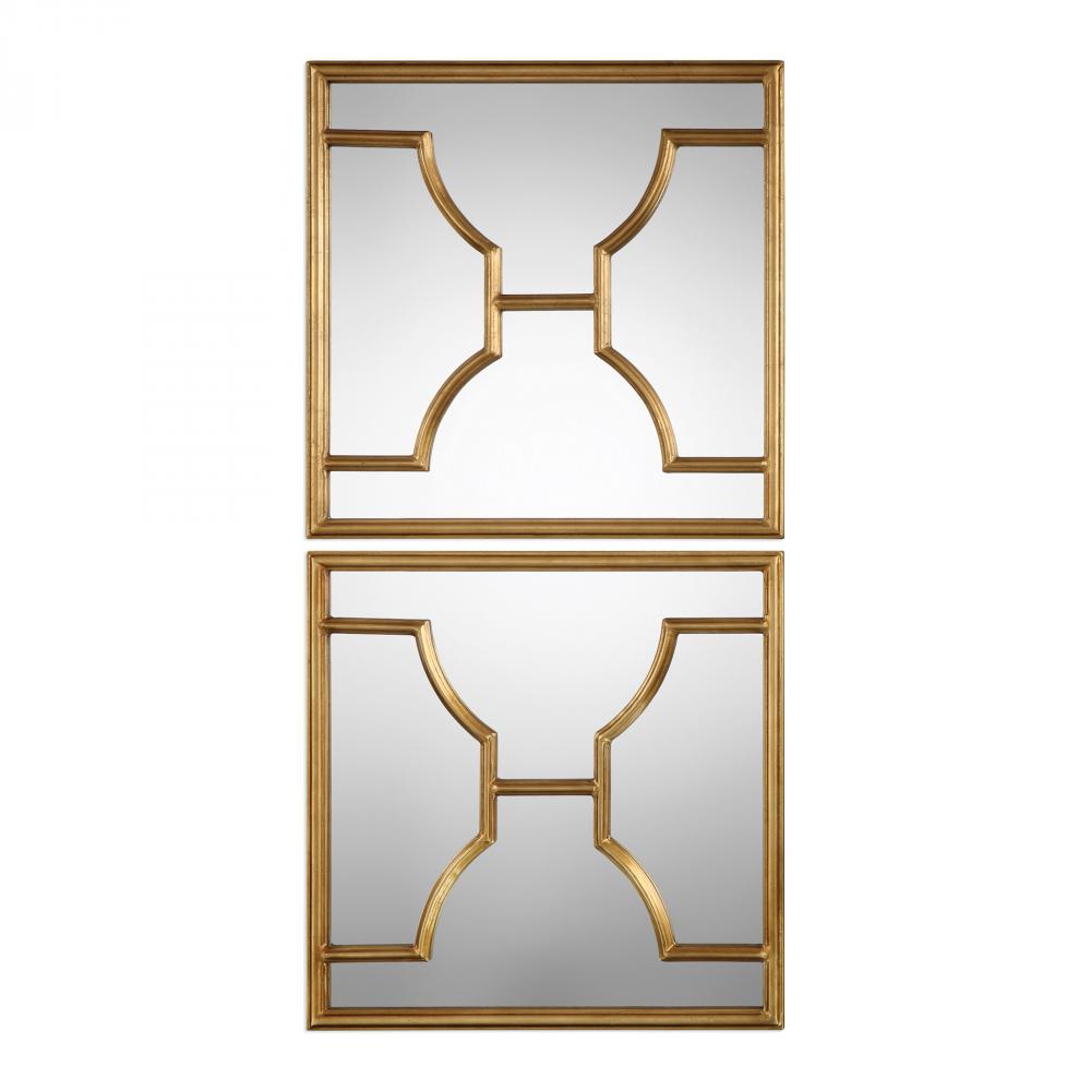 Uttermost Misa Square Mirrors, S/2