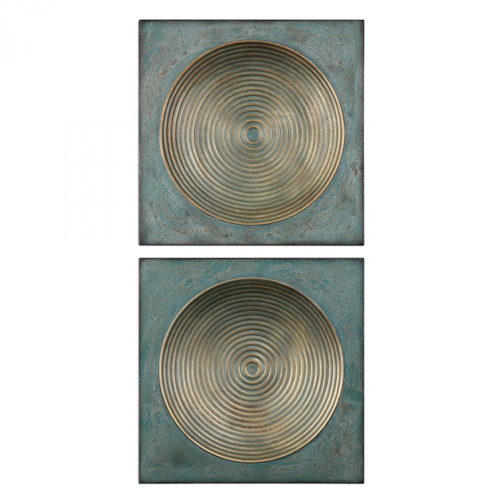 Uttermost Sybil Metal Wall Decor, S/2