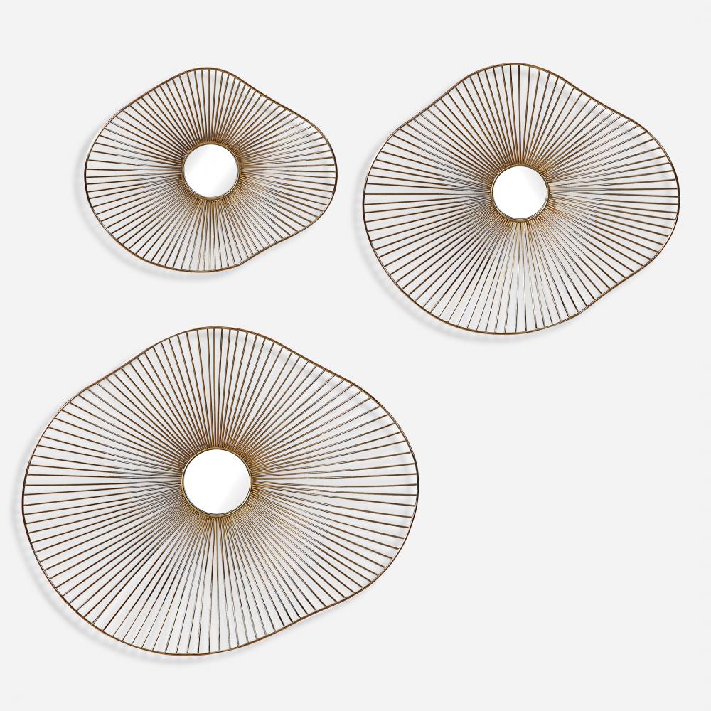 Uttermost Avarie Metal Wall Art, S/3