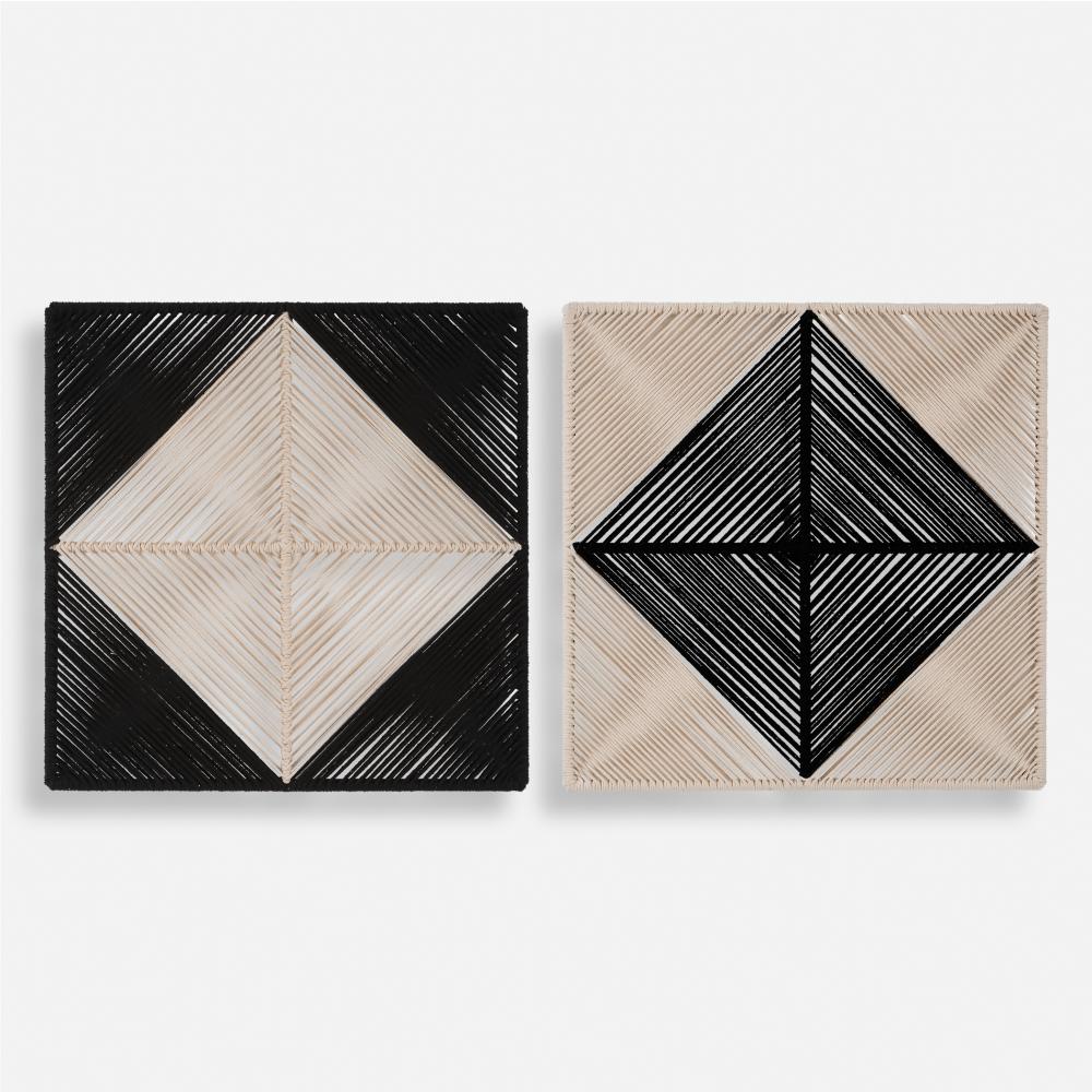 Uttermost Seeing Double Wall Squares, S/2
