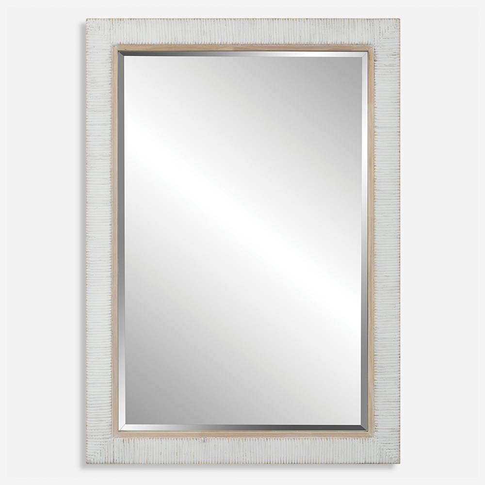 Uttermost Cape Mirror, Whitewashed