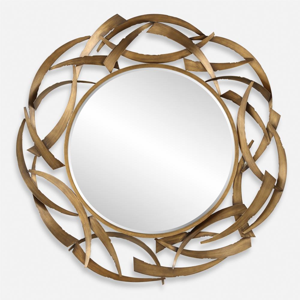 Uttermost Cutting Edge Round Mirror
