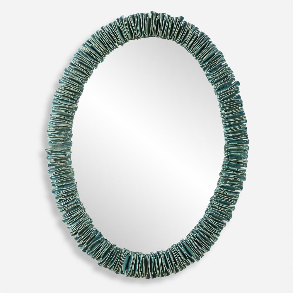 Uttermost Bonaire Oval Mirror