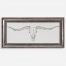 Uttermost 51106 - Uttermost Western Skull Mount Framed Print