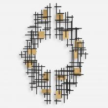 Uttermost 04305 - Uttermost Reflection Metal Wall Decor, S/2