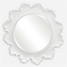 Uttermost 09797 - Uttermost Sea Coral Round Mirror, White