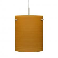 Besa Lighting 1JC-4006OK-SN - Besa Tamburo 8 Pendant, Oak, Black Finish, 1x100W MAX E26 Base