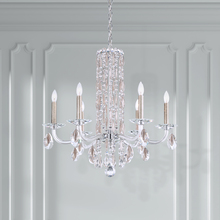 Schonbek 1870 RS83061N-401R - Siena 6 Light 120V Chandelier in Polished Stainless Steel with Radiance Crystal