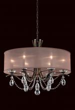Schonbek 1870 VA8306N-59R1 - Vesca 6 Light 120V Chandelier in Ferro Black with Radiance Crystal
