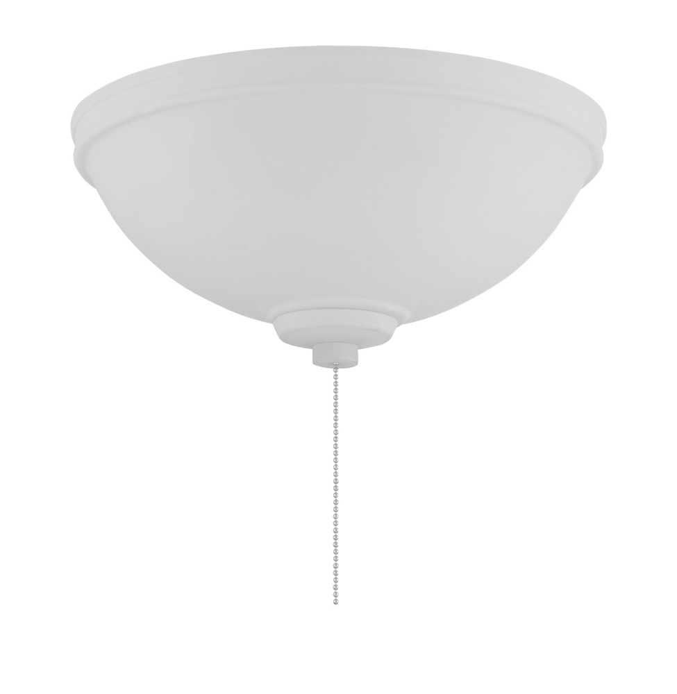 White Frost  Glass w/3x9w LED