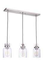 Craftmade 53693-BNK - 3 Light Pendant