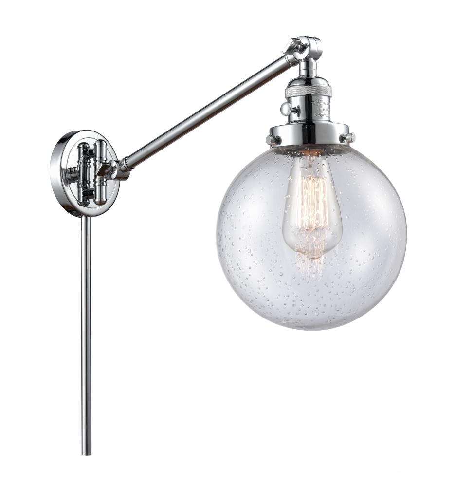 Beacon - 1 Light - 8 inch - Polished Chrome -Adjustable Swing Arm