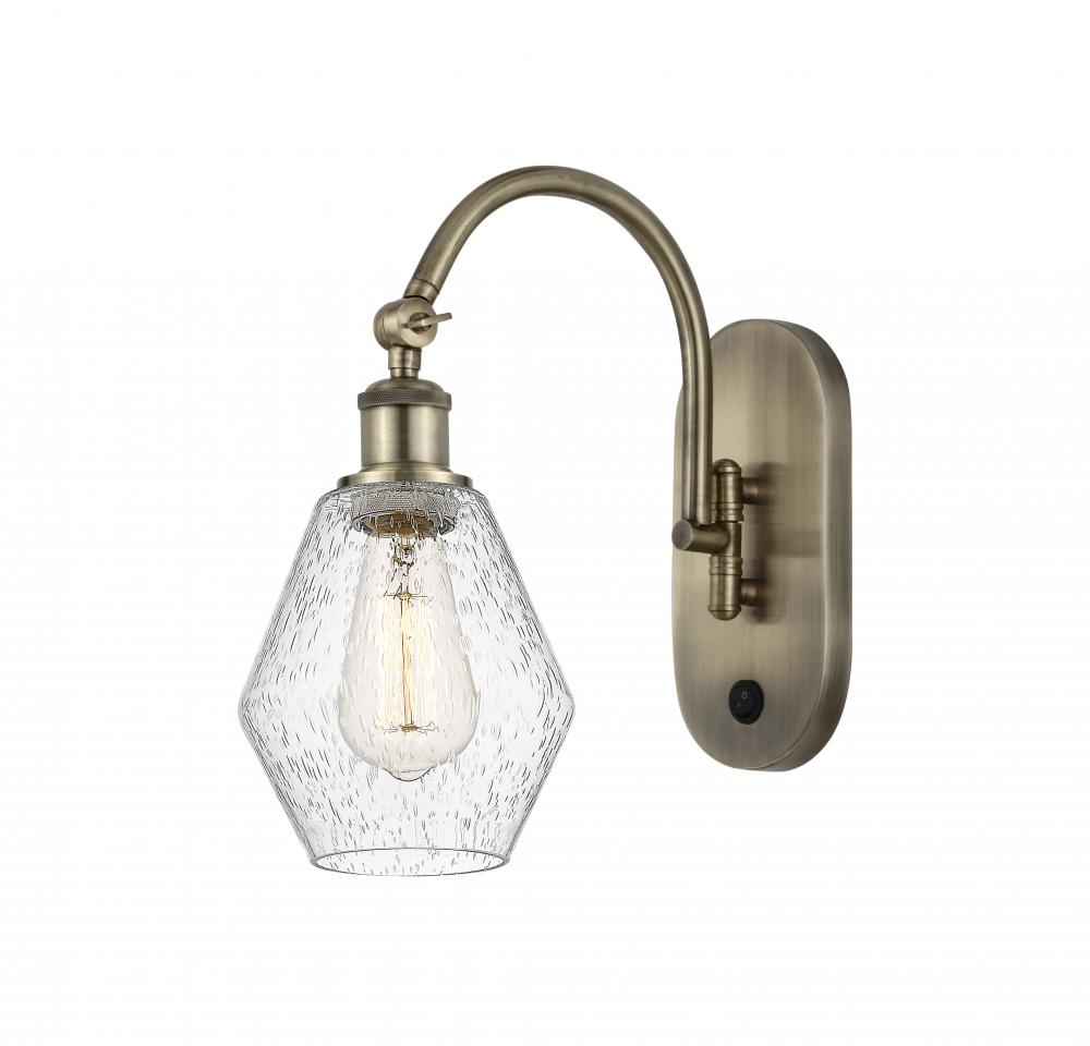 Cindyrella - 1 Light - 6 inch - Antique Brass - Adjustable Swing Arm