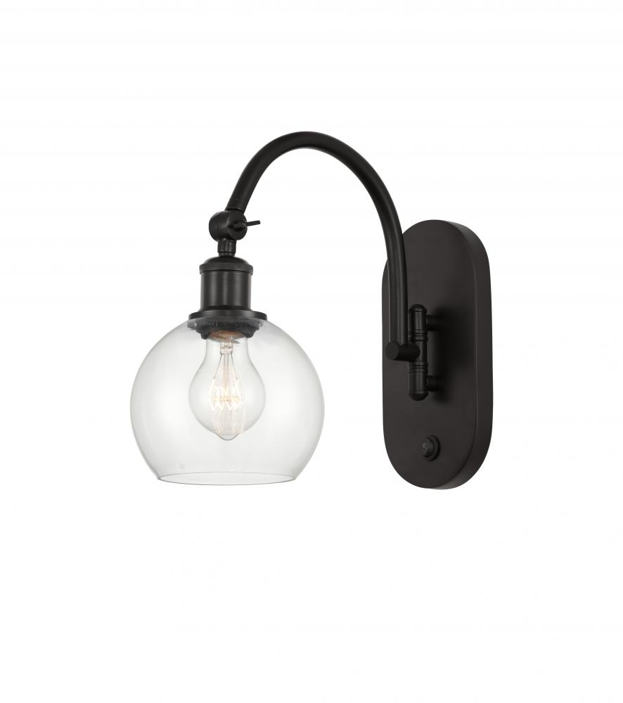 Athens - 1 Light - 6 inch - Oil Rubbed Bronze - Adjustable Swing Arm