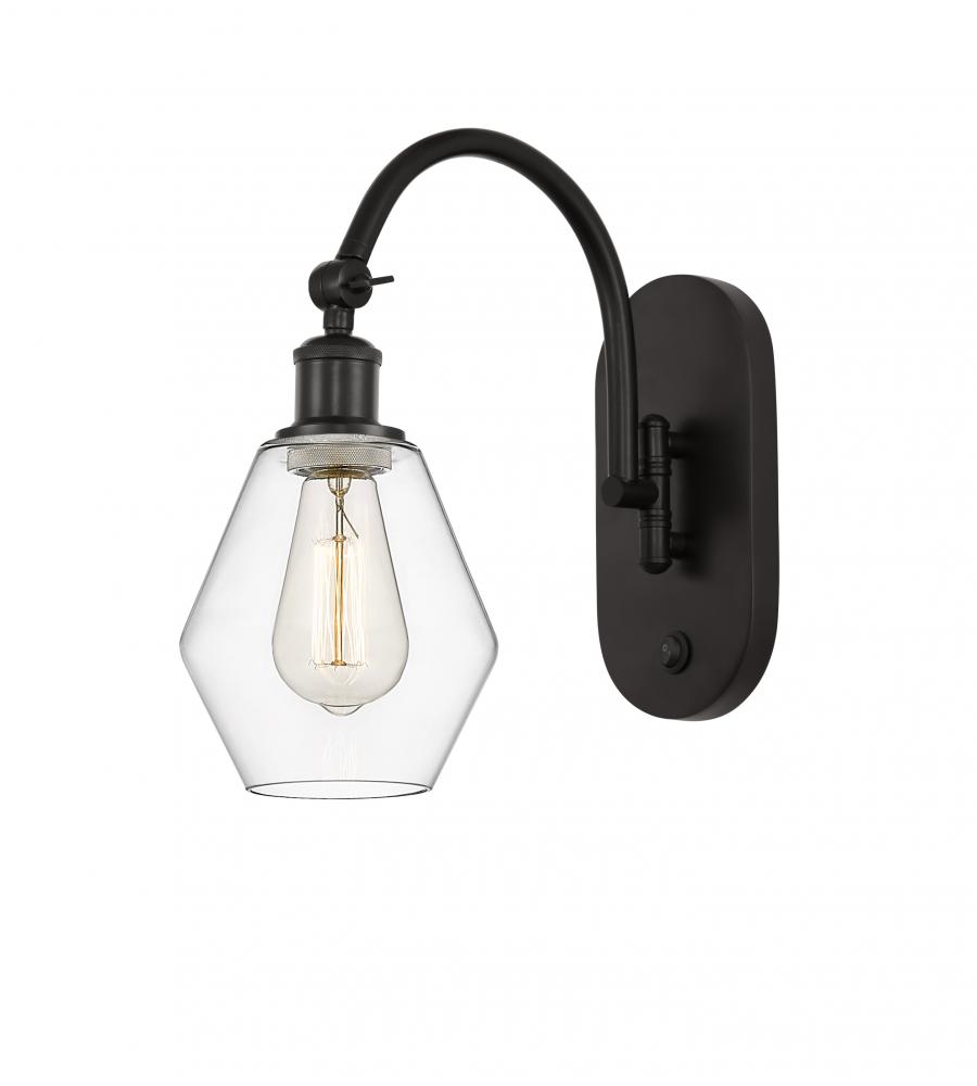 Cindyrella - 1 Light - 6 inch - Oil Rubbed Bronze - Adjustable Swing Arm