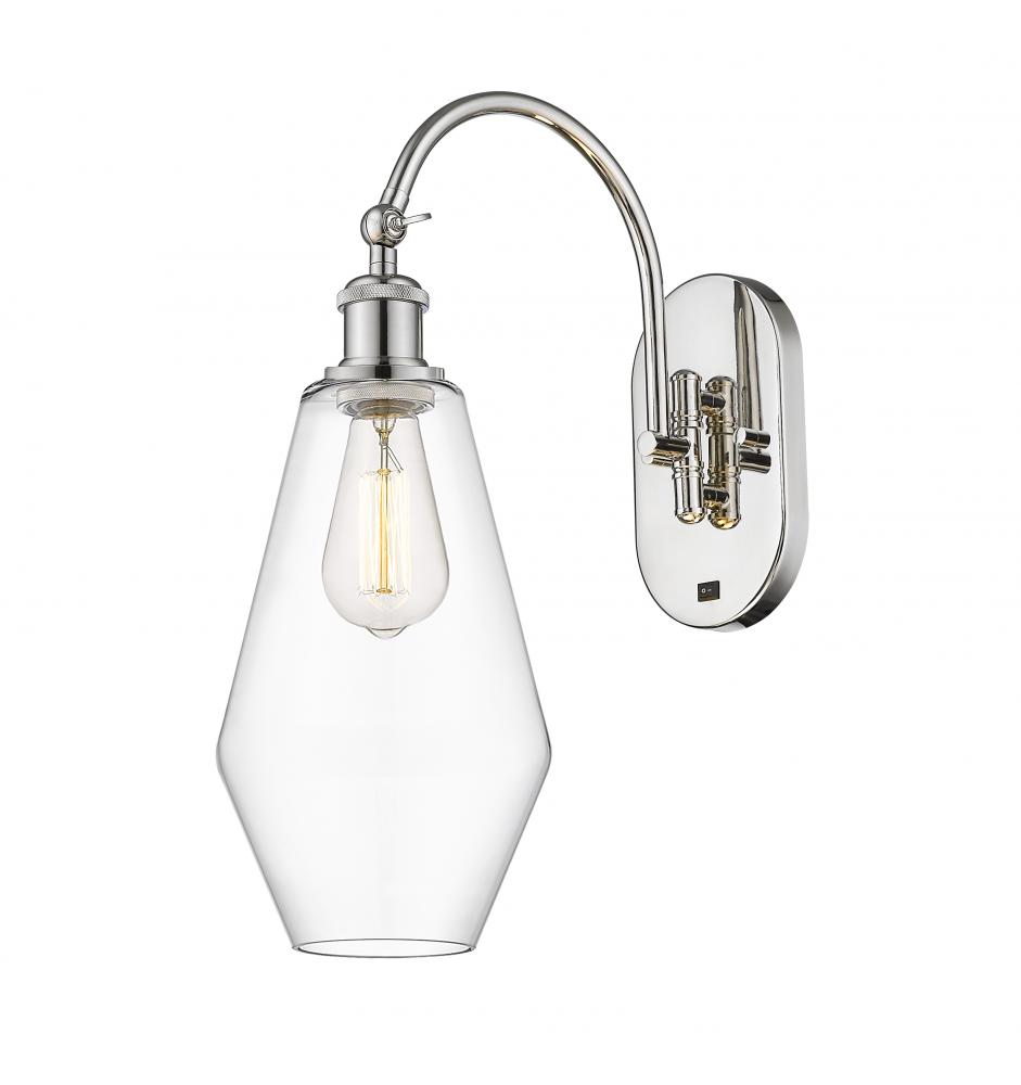 Cindyrella - 1 Light - 7 inch - Polished Nickel - Adjustable Swing Arm