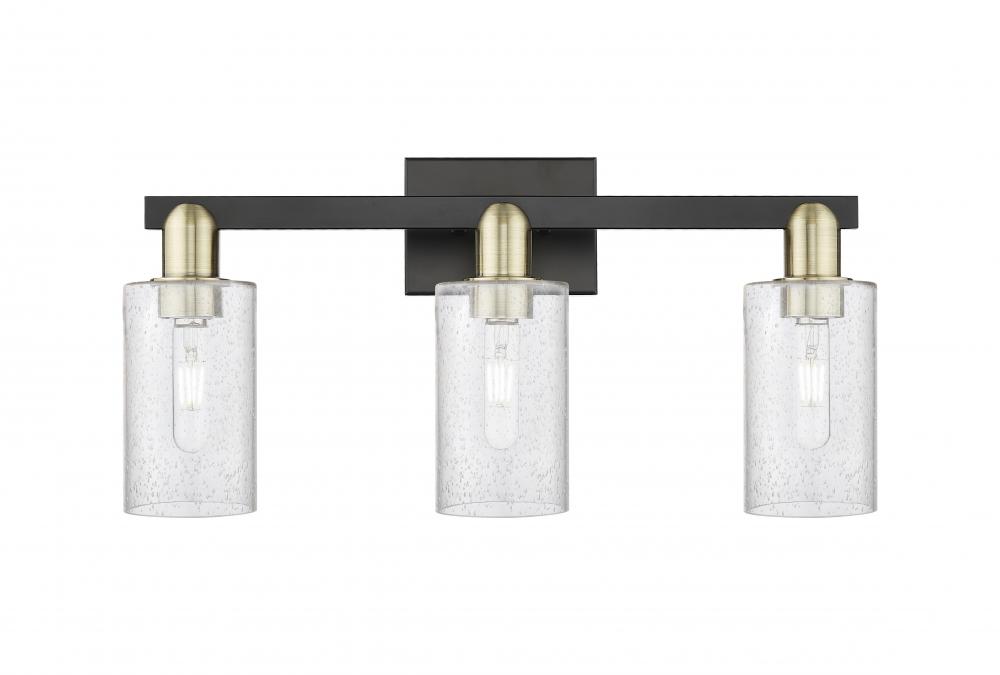 Clymer - 3 Light - 23 inch - Black Antique Brass - Bath Vanity Light