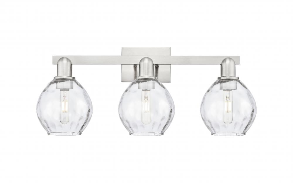 Waverly - 3 Light - 25 inch - Brushed Satin Nickel - Bath Vanity Light