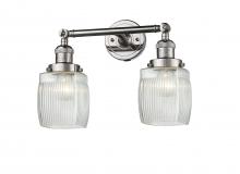 Innovations Lighting 208-PN-G302-LED - Colton - 2 Light - 16 inch - Polished Nickel - Adjustable Bath Vanity Light