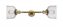 Innovations Lighting 208L-BB-G74 - Bell - 2 Light - 8 inch - Brushed Brass - Adjustable Bath Vanity Light