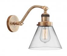 Innovations Lighting 515-1W-BB-G42 - Cone - 1 Light - 8 inch - Brushed Brass - Adjustable Sconce