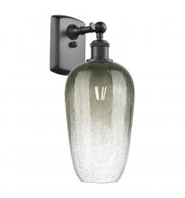 Innovations Lighting 516-1W-OB-G484-7SL - Brookhaven Flute - 1 Light - 7 inch - Oil Rubbed Bronze - Sconce