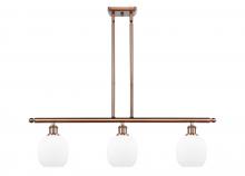 Innovations Lighting 516-3I-AC-G101 - Belfast - 3 Light - 36 inch - Antique Copper - Cord hung - Island Light