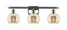Innovations Lighting 516-3W-PC-G128-6 - Athens - 3 Light - 26 inch - Polished Chrome - Bath Vanity Light