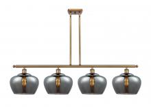Innovations Lighting 516-4I-BB-G93-L - Fenton - 4 Light - 49 inch - Brushed Brass - Cord hung - Island Light