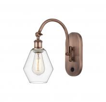 Innovations Lighting 518-1W-AC-G652-6 - Cindyrella - 1 Light - 6 inch - Antique Copper - Adjustable Swing Arm