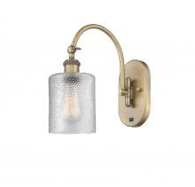 Innovations Lighting 518-1W-BB-G112 - Cobbleskill - 1 Light - 5 inch - Brushed Brass - Adjustable Swing Arm