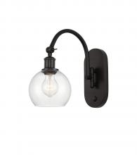 Innovations Lighting 518-1W-OB-G122-6 - Athens - 1 Light - 6 inch - Oil Rubbed Bronze - Adjustable Swing Arm