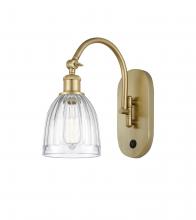 Innovations Lighting 518-1W-SG-G442 - Brookfield - 1 Light - 6 inch - Satin Gold - Adjustable Swing Arm