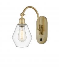 Innovations Lighting 518-1W-SG-G652-6 - Cindyrella - 1 Light - 6 inch - Satin Gold - Adjustable Swing Arm