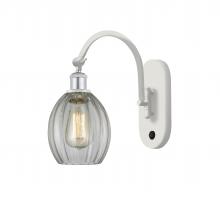 Innovations Lighting 518-1W-WPC-G82 - Eaton - 1 Light - 6 inch - White Polished Chrome - Adjustable Swing Arm