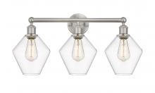 Innovations Lighting 616-3W-SN-G652-8 - Cindyrella - 3 Light - 26 inch - Satin Nickel - Bath Vanity Light