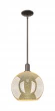 Innovations Lighting 716-1S-OB-G128-12 - Athens - 1 Light - 12 inch - Oil Rubbed Bronze - Stem hung - Mini Pendant